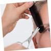 Mikinona 4pcs Round Scissors Stainless Steel Eyebrow and Nose Hair Trimming Scissors for Women Ergonomic Design for Precise Control and Safe Grooming view 3