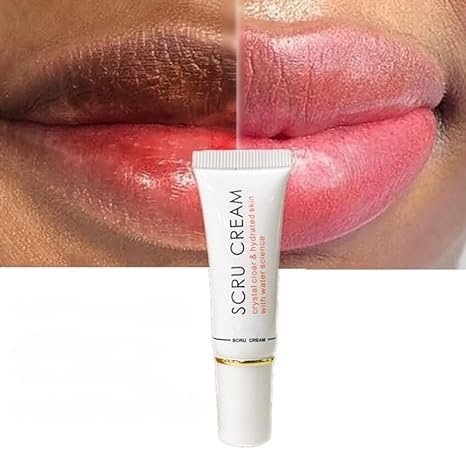 Rocet 2pcs Magic Lip Lighten Scrub Dark Black Lip Removal Exfoliation Pigmentation Fade Dull Pink Lip Balm Brighten Anti-Crack Moisturizing