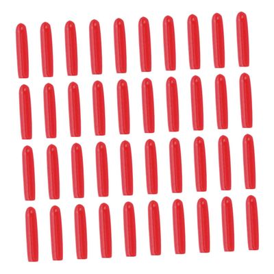 Mikinona 120pcs Lashing Tweezers Pointy Tweezers Bulk Eyelash Case Grafting Tips Covers