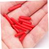 Mikinona 120pcs Lashing Tweezers Pointy Tweezers Bulk Eyelash Case Grafting Tips Covers view 3