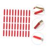 Mikinona 120pcs Lashing Tweezers Pointy Tweezers Bulk Eyelash Case Grafting Tips Covers view 4