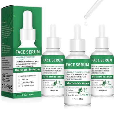 3 Pack 5% Niacinamide Serum with 4% Rosemary Verbena Extract for Harmonized Hydration & Skin Tone (1fl.oz/30ml Each)