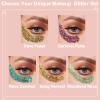 Boko 50ML Body Glitter Gel, Green St. Patrick's Day Mermaid Chunky Glitter Gel for Face Hair Body Makeup, Cosmetic Face Glitter Sequins for St. Patrick's Day Coachella Concert Party Rave Accessories view 3