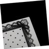 Healeved Lace Dot Pattern Silicone Nail Mat for Manicure Washable Flexible and Portable Cushion Mat Design for Clean Workspace and Easy Maintenance view 2