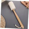 Healeved 2pcs Loofah Back Brush Long Handle Exfoliating Bath Brush for Gentle Back Scrubbing Safe Material for Body Washing and Relaxation view 4