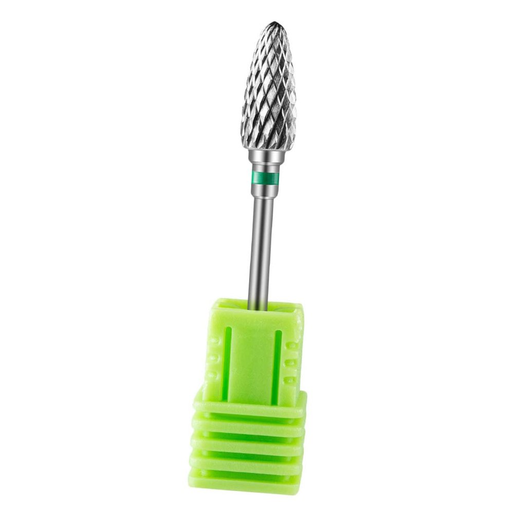 Healeved Manicure Drill Bit for Nail Tungsten Steel Polishing Heads for Gel Nails Cuticle Trimming Lightweight and