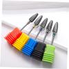 Healeved Manicure Drill Bit for Nail Tungsten Steel Polishing Heads for Gel Nails Cuticle Trimming Lightweight and view 3