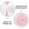 Baluue Bubble Foam Maker Face Foamer Face Cleansers Foam Maker Shower Bath Shampoo Cup Facial Cleansing Foamer Manual Clear Bubble Maker for Face Wash Skincare Travel Household Pink view 4