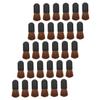 VINTORKY 30pcs Portable Powder Blush Makeup Brush Versatile Travel Brushes for Foundation Blush and Powder Application Comfortable Grip Easy to Clean for Daily Use view 1