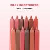13LINGDAY 12 Colors Matte Lip Liner Pencil Set, Built In Sharpener Lip Crayon, Waterproof Velvet Lipstick Pen, Silky Creamy Smooth Texture, Precisely Outline Lip Makeup, Natural Nude Long Lasting view 3