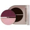 ROSE INC Satin & Shimmer Duet Powder & Cream Eyeshadow - Satin Plum/Lavender Shimmer, 0.05 Ounce (Pack of 2) view 1