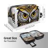 Cute Owl Pattern Storage Bag,Small Makeup Bag For Purse Travel Makeup Pouch Mini Cosmetic Bag For Man view 4