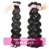 30Inch Body Wave Hair Bundles 100% Human Hair Extension Natural Color Virgin Hair Weave 1/3/4 Piece Natural Color 24 26 28 30 view 2