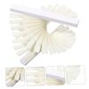 Healeved 1set Nail Color Display Stand Color Fan Nail Art Polish Cards for Salon Use and Practice and Design Showcase view 2