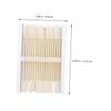 Healeved 1set Nail Color Display Stand Color Fan Nail Art Polish Cards for Salon Use and Practice and Design Showcase view 3