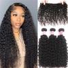 100% Curly Weave Human Hair Bundles Remy Hair 8-26In Natural Color Brazilian Hair Weave Bundles Natural Color 12 14 16 view 4