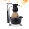 Didiseaon Men's Shaving Set Safety Razor Kit with Brush Stand Bowl Grooming Kit for Men view 2