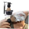 Didiseaon Men's Shaving Set Safety Razor Kit with Brush Stand Bowl Grooming Kit for Men view 3