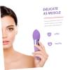 HAPINARY 3pcs Makeup Sponge Pens Set Versatile Cosmetic Tools for Foundation Blush and Concealer Application Comfortable Handle Design for Easy Use and Cleaning Purple view 3