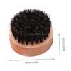Didiseaon Natural Bristle Beard Brush for Men Wooden Handle Gentle on Skin for Beard Styling and Combing view 2