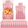 12 Pack 10ml Vala Edge Control Braiding Gel Pomade Strong Hold High Shine Made in Korea Beauty Styling Gel (Peach) view 1