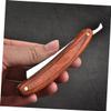 Didiseaon Folding Shaving Razor Vintage Design Beard Shaper Eyebrow Cutter for Men view 4