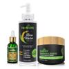 Herbishh Care Combo: Rice Water Hair Growth Shampoo + Argan Oil 30ml + Keratin & Argan Oil Hair Mask for all hair type view 1