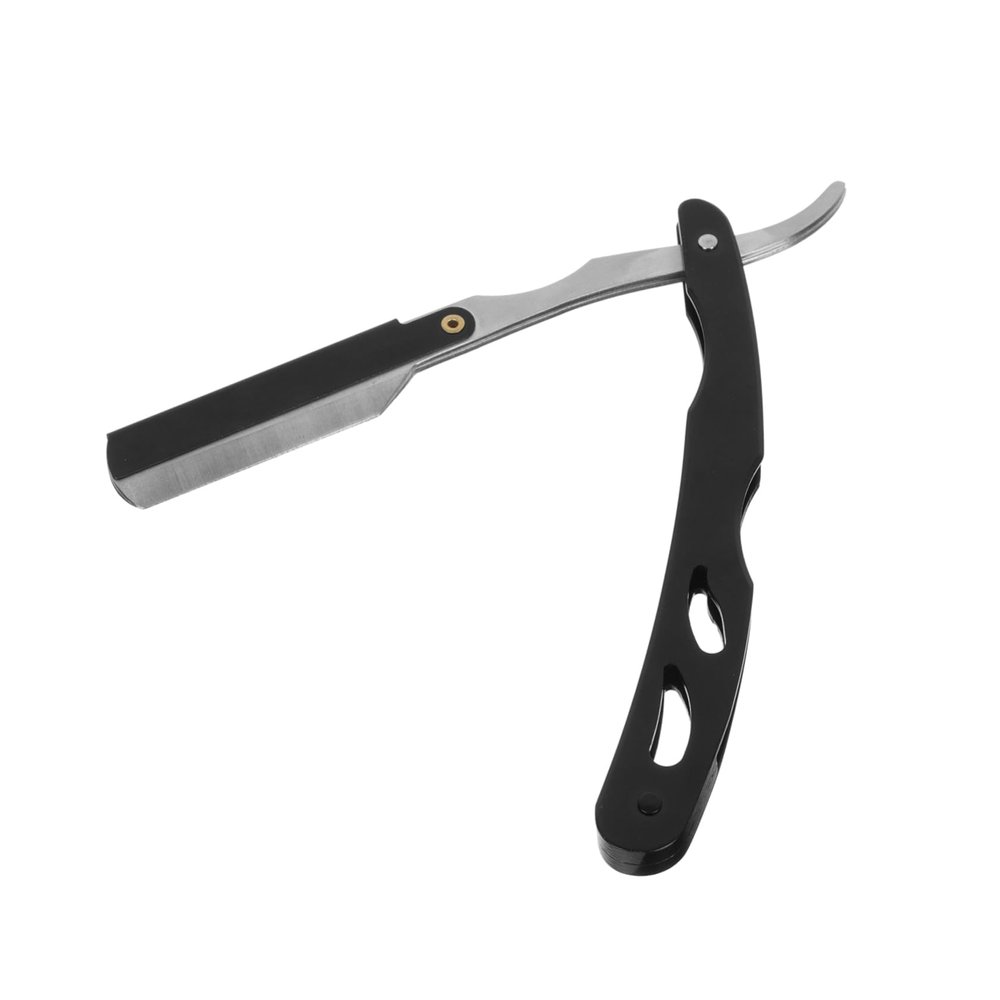 Didiseaon 1pc Men's Manual Shaving Razor Vintage Style Beard Facial Razor Single Eyebrow Trimmer