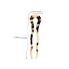 Ipetboom 3pcs Unique Design Hairpins Acetate Hair Stick u Shape for Women Hair Bun Forks Multiple Colors view 2