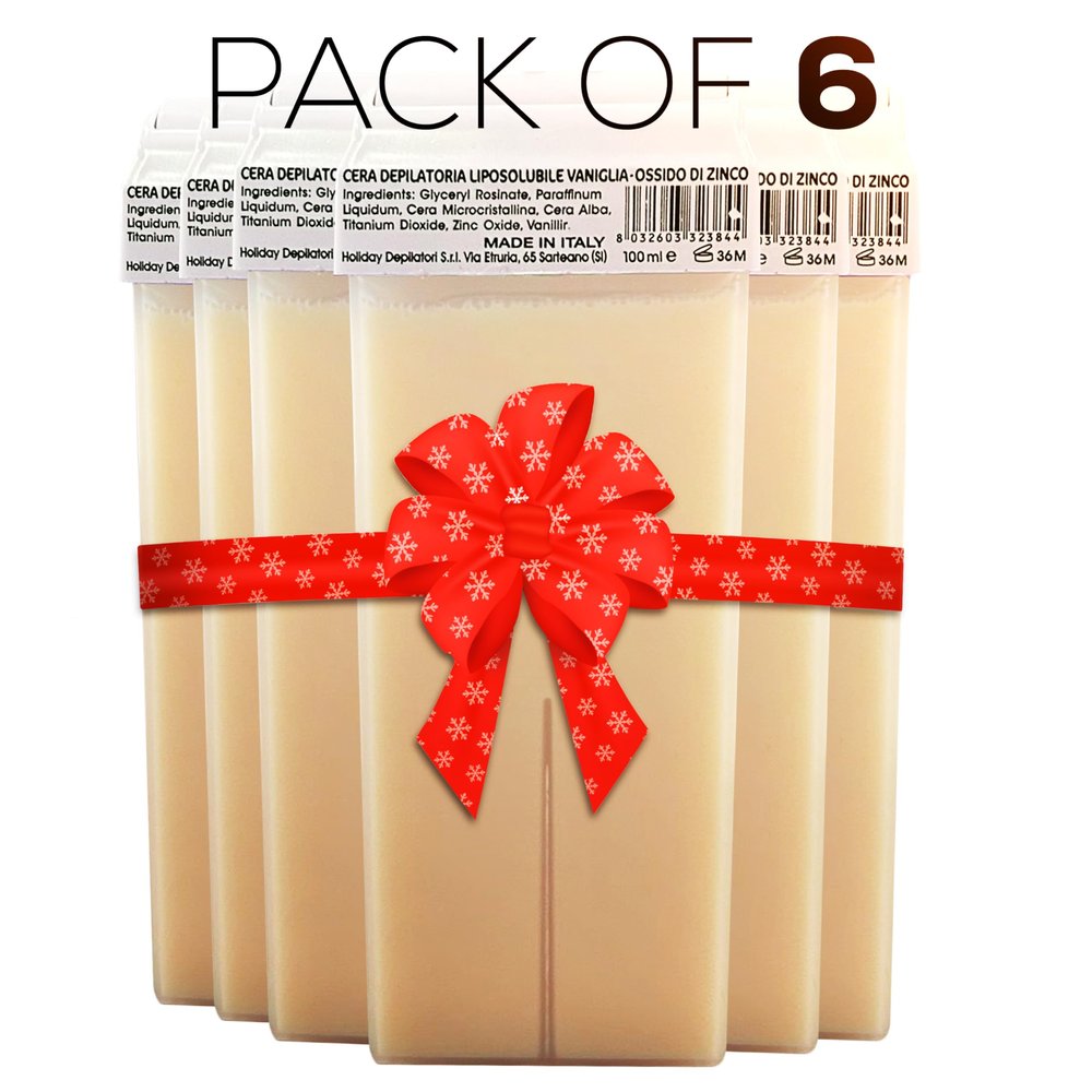 Crea La Perfection vanila Roll-On Hair Removal Wax 100ML (PACK OF 6)