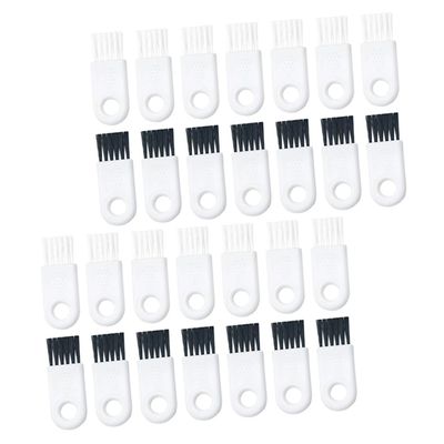 Ipetboom 30pcs Material Sturdy Bristles Razor Duster Small Brush for Facial Hair Remover