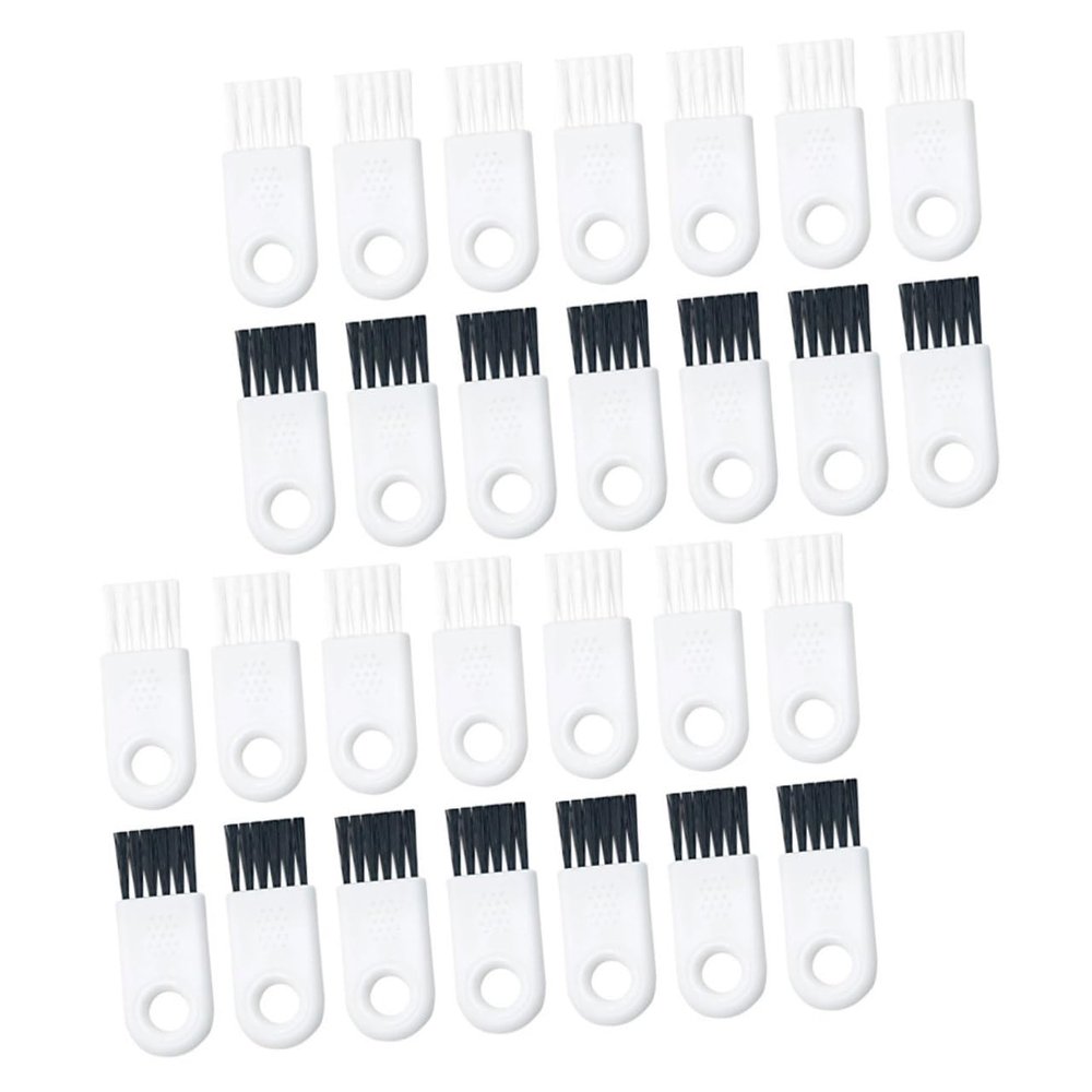 Ipetboom 30pcs Material Sturdy Bristles Razor Duster Small Brush for Facial Hair Remover