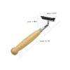 Didiseaon 4pcs Bamboo Handle Stainless Steel Safety Shaving Blades Razor for Men Women view 2