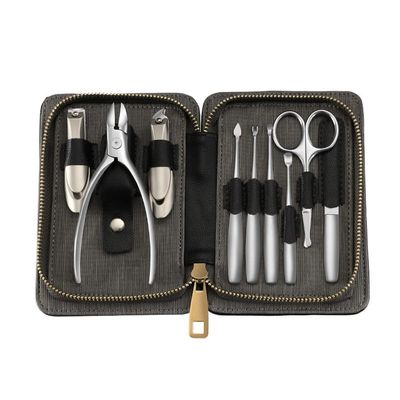 LOVULIFE Nail Clippers Set Nail Clipper Set Men 9-Piece Nail Clipper Set with Built-in Nail File Grooming Set for Office Bedroom Travel Tool Nail Care Set