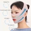 Walkervo V Shaped Face Mask Double Chin Lifting Belt Facial Slimming Strap for Women&Men Tightening Skin Preventing Sagging/Wrinkle view 3