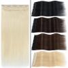 Hair Extensions Hair Extensions Remy Human Hair Extensions Invisible 5 Clips Hairpiece Thick Hair Extensions Natural Hairpiece for Women Hair Extensions Clip in ( Color : #613 , Size : 10inch 65g ) view 2