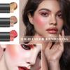 3P Cream Blush Stick with Brush,Waterproof Multi Cream Blush Stick Makeup,Lightweight,Long-lasting,Easy To Use,2 in 1 Multi Stick Blush for Cheeks & Lip Tint & Eyeshadow Makeup Q345 view 2