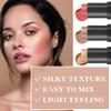 3P Cream Blush Stick with Brush,Waterproof Multi Cream Blush Stick Makeup,Lightweight,Long-lasting,Easy To Use,2 in 1 Multi Stick Blush for Cheeks & Lip Tint & Eyeshadow Makeup Q345 view 3