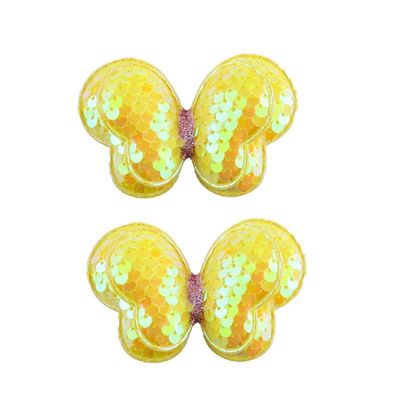 ROWAGY Handmade Sequin Butterfly Hair Clip for Girls Cute Birthday Gift Hair Accessories Barrettes