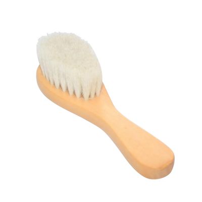 Healeved Natural Wooden Bath Brush with Soft Bristles Dual-Sided Body Massage Scrubber for Boy Girl and Boy Girl for Gentle Skin Cleansing and Exfoliation