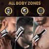 PRITECH Beard Trimmer for Men,6 in 1 Hair Clippers Kit, Precision Cordless Grooming Kit Waterproof IPX6 for Beard, Hair, Body, Nose, Ear, with Foil Razor (Silver) view 2