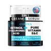 2 in 1 Retinol Moisturizer Cream, Tightening & Lifting Neck Cream, Advanced Anti-Aging Face Moisturizer, Reduces Fine Lines & Wrinkles for Neck & Face & Chest (60 ml/2 oz) view 1