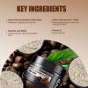Face Scrub for Men, Facial Scrub for Deep Exfoliating, Cleansing, Removing Blackheads, Ingrown Hairs, Pre-shave Soften, Organic Formulated with Coffee Extract, AHA and BHA Face Exfoliator (8.46 oz) view 3