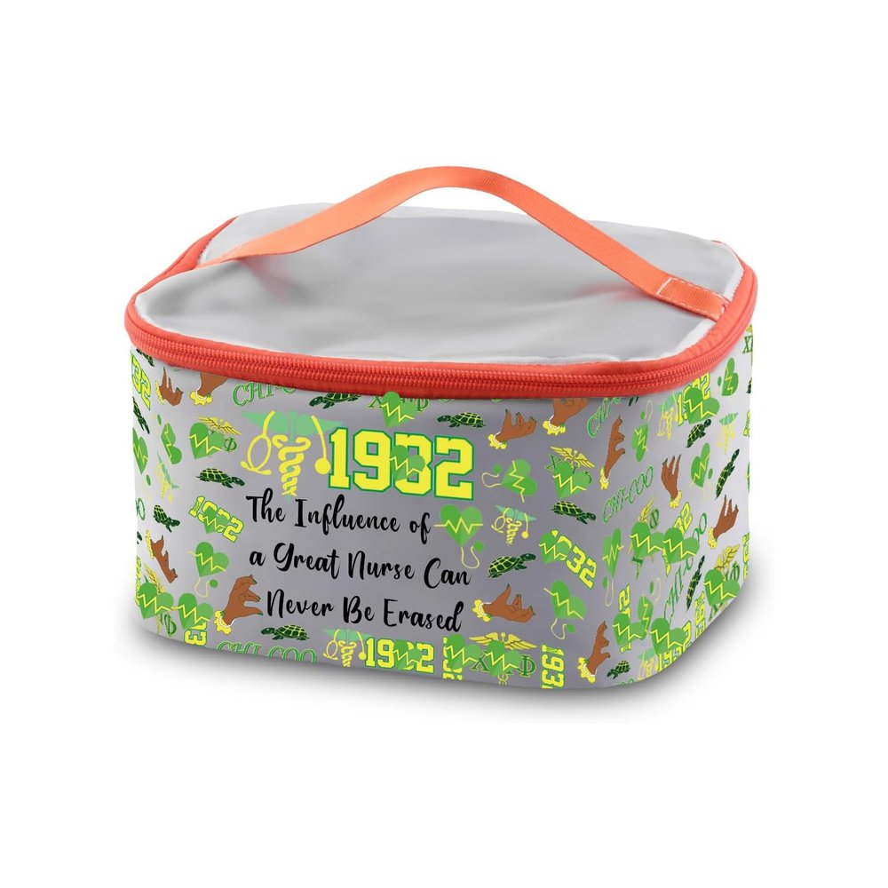 PXTIDY Nursing Sorority Gift Nurse Sorority Gifts Makeup Organizer Bag Nurse Day gift