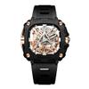Ciga Design X051-BR01-W5B Men's Automatic Watch Series X Eye of Hours Bio Ceramic Genuine Product Black, Gold view 1