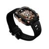 Ciga Design X051-BR01-W5B Men's Automatic Watch Series X Eye of Hours Bio Ceramic Genuine Product Black, Gold view 3