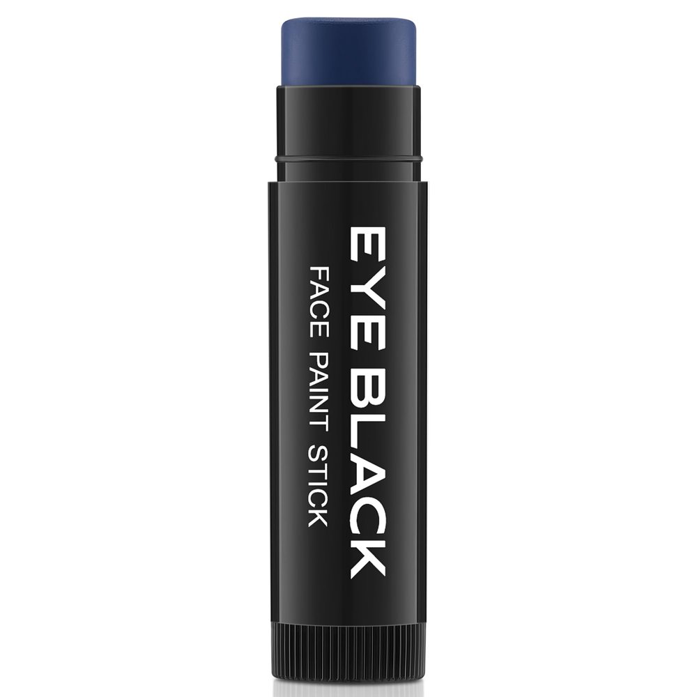 CCbeauty Navy Blue Eye Black Stick for Multi Sports, Anti-Glare EyeBlack For Baseball Football Softball Lacrosse, Water-Proof Eye Black Grease Paint For Athletes & fans