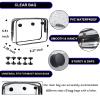 6 Packs Accessories Compatible with Bogg Bag, Phone Holder Clear Pouch Keychains view 3