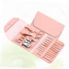 Healeved 16pcs Rose Gold Nail Clippers Set Nail File Cuticle Nipper Manicure Tools for Men Women view 2