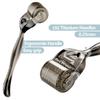 GXBRSY Derma Roller 0.25mm Titanium, 192 Micro Needle Roller - Beard Face Dermal Roller (Crystal Black) view 4